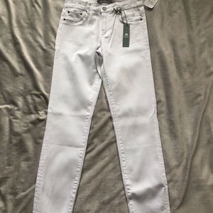 Tractr White Stretch Skinny Jeans